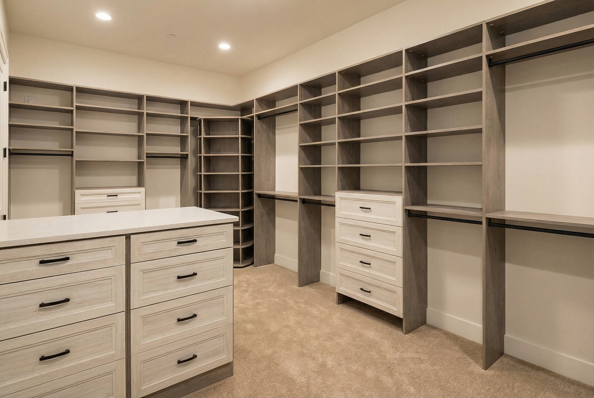 Large walk-in closet