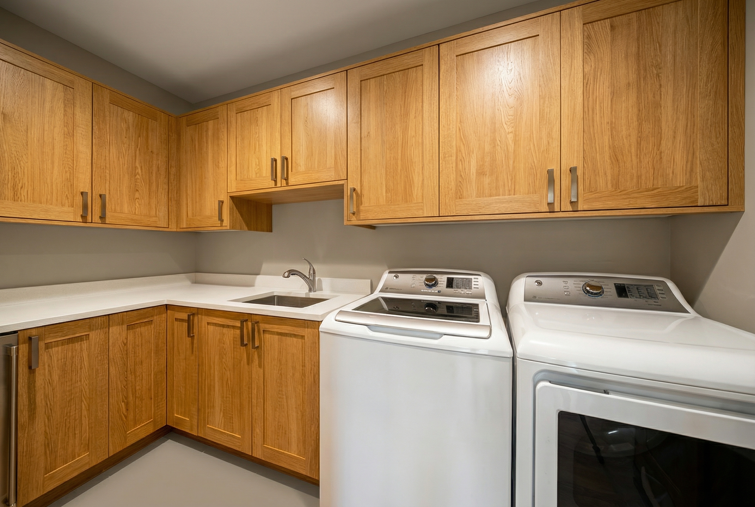 Custom pantry and laundry