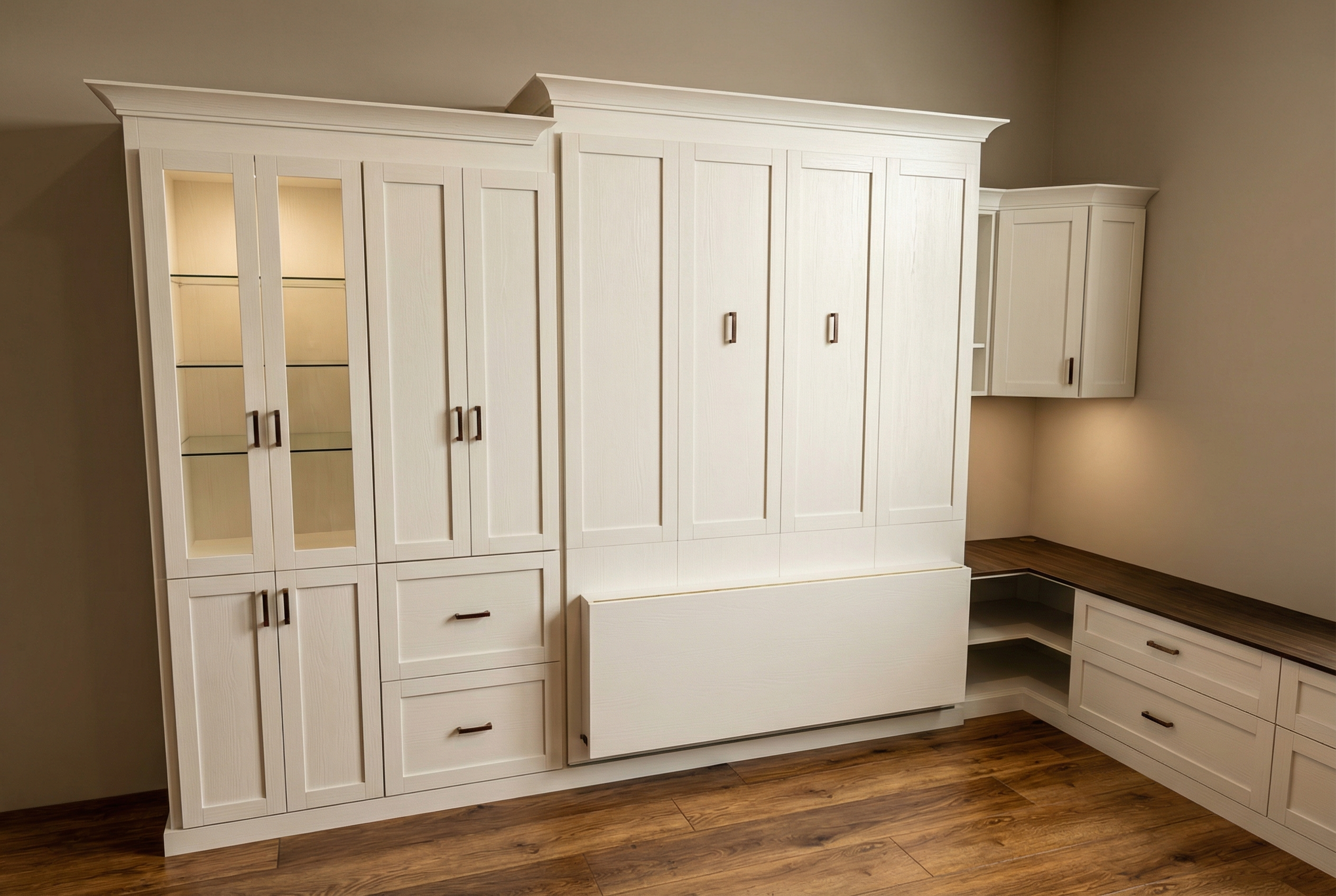 Custom Murphy Bed by Wall Beds Plus